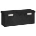 Cutie De Depozitare, Negru, 50X15X20,5 Cm, Aluminiu