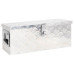 Cutie De Depozitare, Argintiu, 60X23,5X23 Cm, Aluminiu
