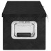 Cutie De Depozitare, Negru, 70X31X27 Cm, Aluminiu