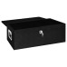 Cutie De Depozitare, Negru, 90X47X33,5 Cm, Aluminiu