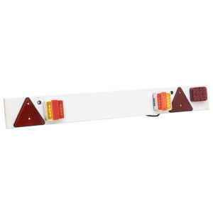 Lumină Pentru Remorcă, Bec Led 12 V, Roșu, 115X6X14 Cm