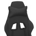 Scaun De Gaming Cu Masaj/Suport Picioare, Negru, Piele Eco