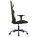 Scaun De Gaming Cu Masaj, Negru Și Verde Deschis, Textil