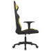Scaun De Gaming Cu Masaj, Negru Și Verde Deschis, Textil