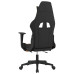 Scaun De Gaming Cu Masaj/Suport Picioare, Negru / Oranj, Textil