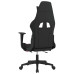 Scaun De Gaming Cu Masaj/Suport Picioare, Negru Și Roșu, Textil