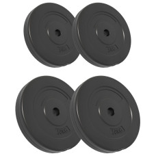 Plăci De Greutate, 4 Buc., 30 Kg, Ciment