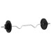 Set De Halteră Cu Discuri, 30 Kg, Fontă Și Oțel Cromat