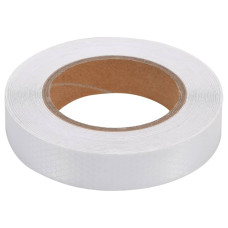Banda Reflectorizantă, Alb, 2,5 Cm X 20 M, Pvc