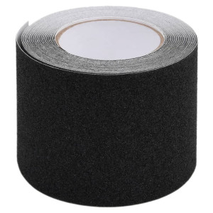 Bandă Anti-Alunecare, Negru, 0,1X10 M, Pvc