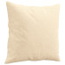 Perne Decorative 2 Buc. Crem 40X40 Cm, Material Textil