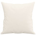 Perne Decorative, 2 Buc., Crem, 40X40 Cm, Piele Ecologică