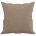 Perne Decorative, 2 Buc., Cappuccino, 40X40 Cm, Piele Ecologică