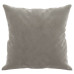 Perne Decorative, 2 Buc., Gri Deschis, 40X40 Cm, Catifea
