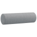 Perne Decorative, 2 Buc., Gri Deschis, Ø15X50 Cm, Textil