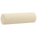 Perne Decorative, 2 Buc., Crem, Ø15X50 Cm, Textil
