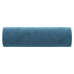 Perne Decorative, 2 Buc., Albastru, Ø15X50 Cm, Catifea