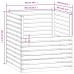 Compostor, Gri, 100X100X102 Cm, Lemn Masiv De Pin