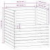 Compostor, Maro Miere, 100X100X102 Cm, Lemn Masiv De Pin