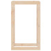 Rastel Pentru Lemne De Foc, 60X25X100 Cm, Lemn Masiv Pin