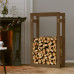 Rastel Lemne De Foc, Maro Miere, 60X25X100 Cm, Lemn Masiv Pin