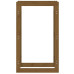 Rastel Lemne De Foc, Maro Miere, 60X25X100 Cm, Lemn Masiv Pin
