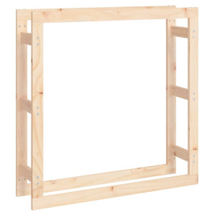 Rastel Pentru Lemne De Foc, 100X25X100 Cm, Lemn Masiv Pin