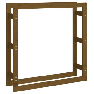 Rastel Lemne De Foc, Maro Miere, 100X25X100 Cm, Lemn Masiv Pin