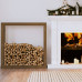 Rastel Lemne De Foc, Maro Miere, 100X25X100 Cm, Lemn Masiv Pin