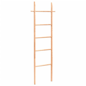 Scară Pentru Prosoape, 170 Cm, Lemn Masiv De Nuc