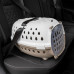 Cutie De Transport Animale Alb Și Maro 50X34,5X32 Cm Pp