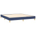 Pat Continental Cu Saltea, Albastru, 160X200Cm, Material Textil