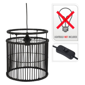 H&S Collection Lampă Suspendată, Negru