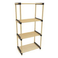 Storage Solutions Suport Pantofi Cu 4 Rafturi, 49X28X92,5 Cm, Lemn