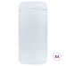 Prosoape De Plajă, 4 Buc., Alb, 60X135 Cm, Textil 400 Gsm