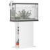 Suport Acvariu, Alb Extralucios, 75X36X72,5 Cm, Lemn Prelucrat