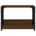 Suport Imprimantă 2 Niveluri Stejar Maro 44X26X31,5 Cm Lemn