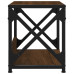 Suport Imprimantă 2 Niveluri Stejar Maro 44X26X31,5 Cm Lemn