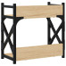 Suport Imprimantă 2 Niveluri Stejar Sonoma 40X20X40 Cm Lemn