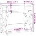 Suport Imprimantă 2 Niveluri Stejar Maro 40X20X40 Cm Lemn
