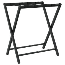 Suport Pentru Bagaje, Negru, 68,5X38X58 Cm, Bambus