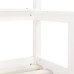 Cadru De Pat Copii Cu Sertare, Alb, 70X140 Cm, Lemn Masiv Pin