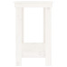Banc De Lucru, Alb, 110X50X80 Cm, Lemn Masiv Pin