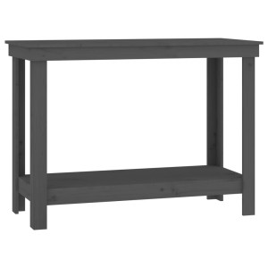 Banc De Lucru, Gri, 110X50X80 Cm, Lemn Masiv Pin
