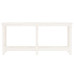 Banc De Lucru, Alb, 180X50X80 Cm, Lemn Masiv Pin