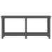 Banc De Lucru, Gri, 180X50X80 Cm, Lemn Masiv Pin