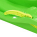 Sanie Cu Frâne, Verde, 87X40X18 Cm, Polipropilenă