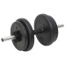 Haltă Și Gantere Cu Plăci De Greutate, 60 Kg