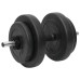 Halteră Curbată Și Ganteră Cu Discuri De Greutate, 60 Kg