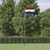 Steag Olanda Și Stâlp Din Aluminiu, 5,55 M